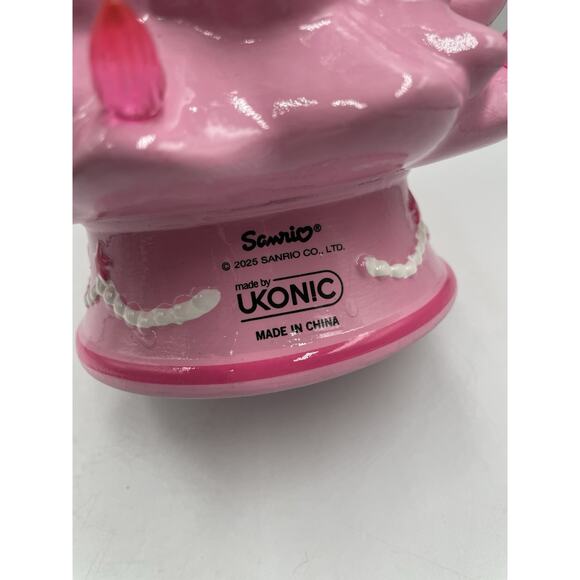 New Hello Kitty Ceramic Christmas Tree with Lights PINK 12” Light-Up Large - Picture 6 of 8